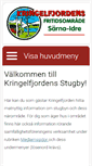 Mobile Screenshot of kringelfjordens-stugby.se