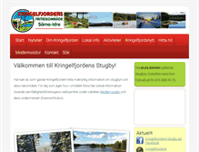 Tablet Screenshot of kringelfjordens-stugby.se